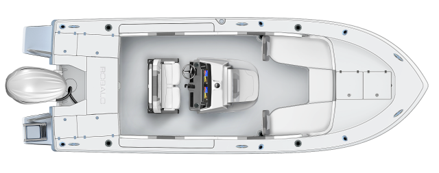 2027 246 Cayman Overhead View