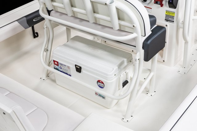 2025 R246 Cayman Sky Deck Leaning Post Cooler