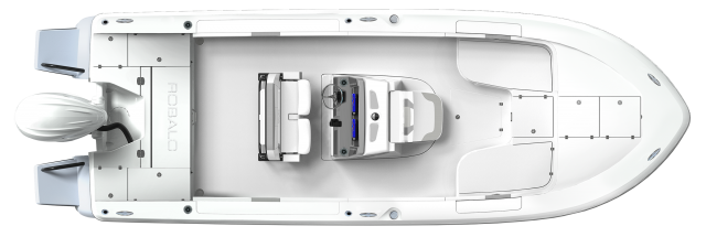 Robalo R266 Cayman overhead