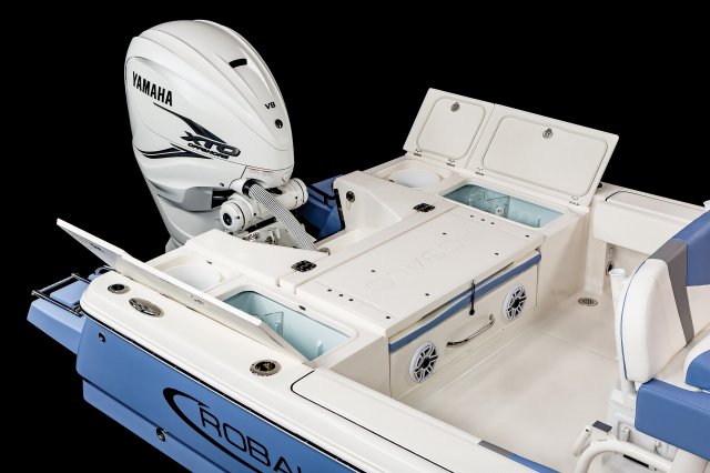 2025 R266 Cayman Sky Deck Transom Storage