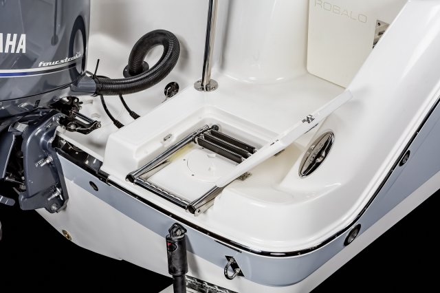 Robalo R222EX Platform Ladder