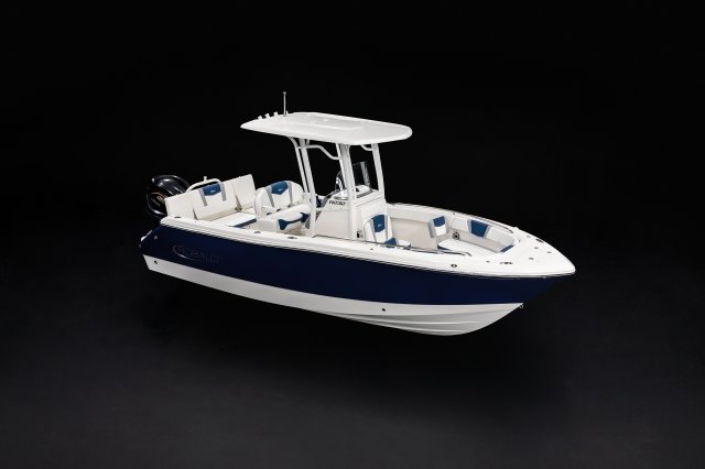 2027 R232 EX Front Starboard Overhead