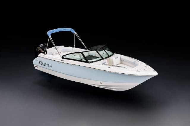 2027 R237 Front Starboard Overhead Bimini