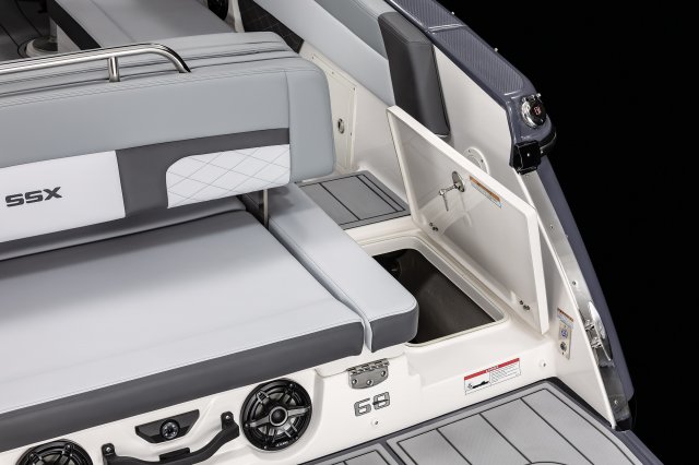 2026 SSX 8 Transom Floor Storage