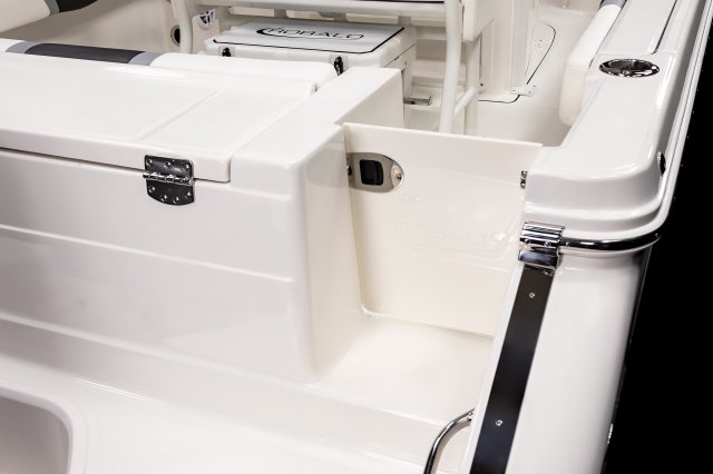 2025 R230 Walk-Through Transom Gate